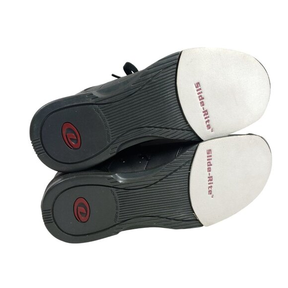 Dexter Mens Size 7 Black Bowling Shoes With Slide-Rite Soles - Picture 9 of 9